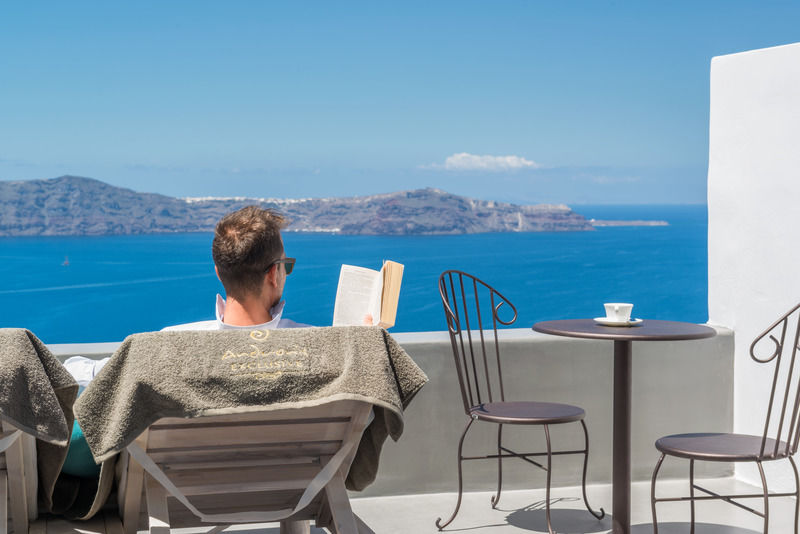 Andronis Honeymoon Hotel Fira  Bagian luar foto